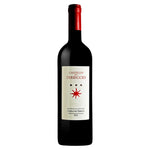 Castello del Terriccio Terriccio red wine bottle with red label and top