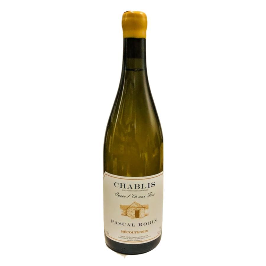 Pascal Robin Chablis Cuvee de l'Or Aux Fees White Wine Bottle